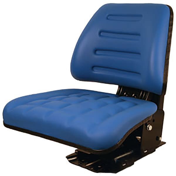 Aftermarket Blue Tractor Suspension Seat Fits Ford/ Fits New Holland 600 601 800 801 860 SEQ90-0078 - main